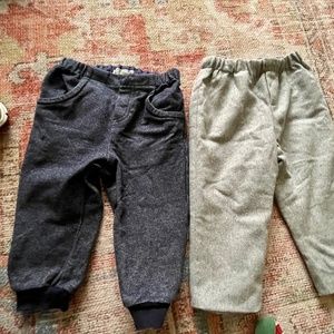 Jacadi and Bon Point baby pants , 18m